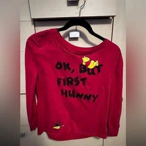 Disney Store Winnie the Pooh Women’s Long Sleeve T-Shirt